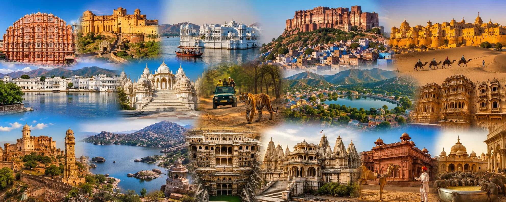 Top Destinations in Rajasthan from Raipur
